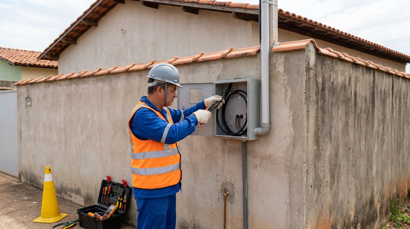 Instalacao de padrao de energia profissional em Osasco‑SP