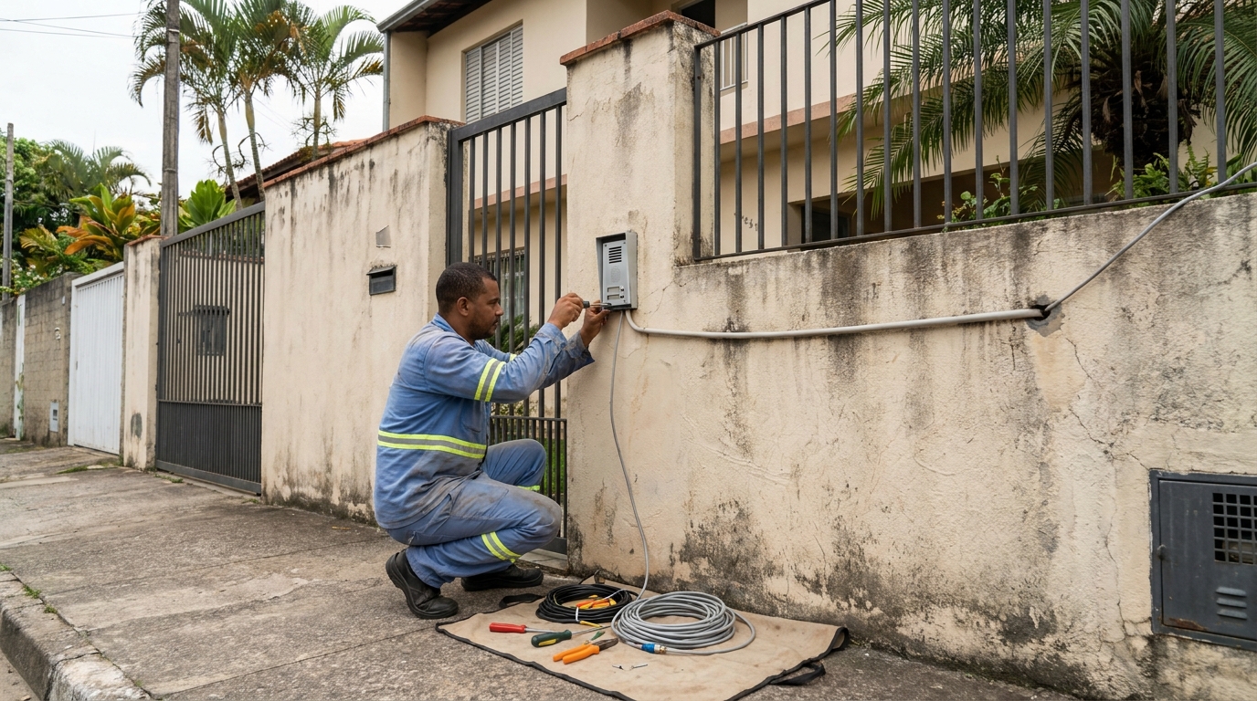 Instalacao de video porteiro em Osasco‑SP